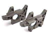 TRAXXAS 4930R FRONT LEFT/RIGHT BULKHEAD GRAY T-MAXX (2)